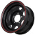 Диск Grizzly XQR00401 7 x 15 5*139,7 Et: -20 Dia: 108,5 Shinning Black With 2 Red Line