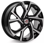 Диск X'trikeRST R087 6,5x17 5*114,3 Et:45 Dia:60,1 BK/FP