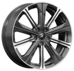 Диск Premium Series КР013 7x19 5*108 Et:33 Dia:60,1 Diamond Black Gris