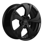 Диск Khomen 1724 7x17 5*108 Et:36 Dia:65,1 Black