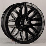 Диск Powcan 5369 9x20 5*139,7 Et:15 Dia:77,8 Matt Grey with matt black lip
