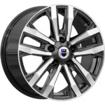 Диск K&K Мичиган 8x18 5*130 Et:53 Dia:71,6 алмаз чёрный