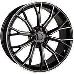 Диск KoKo Kuture 0220 8,5x20 5*120 Et:26 Dia:72,6 BKF+Miling Window