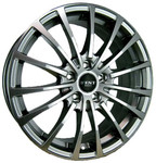 Диск Прома Цунами 7x17 5*105 Et:39 Dia:56,6 Черный