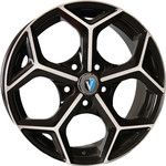 Диск Khomen 1612 6,5x16 5*114,3 Et:46 Dia:67,1 Black-FP