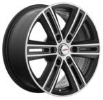 Диск X'trike X-124 7,5x17 6*114,3 Et:30 Dia:66,1 BKM/FP