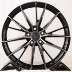 Диск Tisli Galaxy D 10x20 5*112 Et:40 Dia:66,6 Gloss Black With Dark Tint