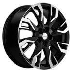 Диск Khomen 1809 7x18 5*114,3 Et:40 Dia:66,5 Black