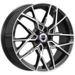 Диск K&K Вудроф 7x18 5*108 Et:38 Dia:54,1 алмаз чёрный