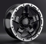 Диск LS wheels LS1371 9,5x18 6*139,7 Et:5 Dia:106,1 bkl