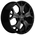 Диск Khomen 1715 7x17 5*110 Et:46 Dia:63,3 Black