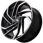 Диск FF FBX104 7x15 4*100 Et:35 Dia:73,1 Black Machine Face