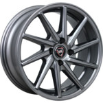 Диск X-RACE H-03(L) 7x15 4*100 Et:30 Dia:54,1 graphite