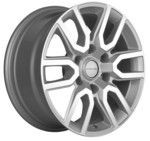 Диск Khomen 1723 8x17 6*139,7 Et:36 Dia:100,1 F-Silver