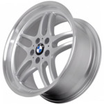 Диск FF JT141 10x19 5*120 Et:20 Dia:74,1 Silver Machined Lip