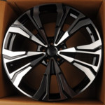 Диск HMD 4337 9,5x21 5*112 Et:33 Dia:66,6 Black Machine Face