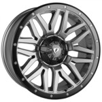 Диск Powcan 5369 9x18 6*139,7 Et:15 Dia:106,1 Matt Grey with matt black lip