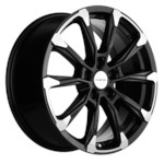 Диск Khomen 1808 7,5x18 5*114,3 Et:53 Dia:54,1 BLACK-FP
