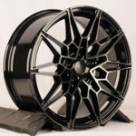 Диск Powcan Y1027 8x18 5*112 Et:27 Dia:66,6 BKF black clear (MB-B)