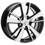 Диск Khomen 1704 7x17 5*114,3 Et:43,5 Dia:67,1 Black-FP