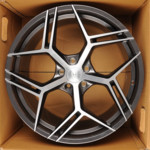 Диск Tisli Blade 9x20 5*112 Et:35 Dia:66,6 Anthracite Brush Face