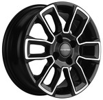 Диск Khomen KHW1406 5,5x14 4*98 Et:35 Dia:58,5 Black-FP