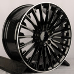 Диск KoKo Kuture FF577 9x18 5*112 Et:42 Dia:66,45 Gloss Black Lip Polish