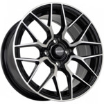 Диск FF SH7091 7x15 4*100 Et:35 Dia:73,1 Black Machined Face