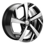 Диск Khomen 1712 7x17 5*114,3 Et:48,5 Dia:67,1 Black-FP