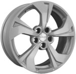 Диск Khomen 1724 7x17 5*114,3 Et:48 Dia:67,1 F-Silver