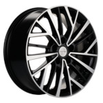 Диск Khomen 1717 7x17 5*114,3 Et:43,5 Dia:67,1 BLACK-FP