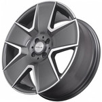 Диск Kipardo KF61 7,5x17 4*100 Et:40 Dia:73,1 Gunmetal Machine Face