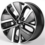 Диск IWheel IVF-3164 9x21 5*120 Et:45,5 Dia:62,5 Чёрный Глянцевый + Полированные Спицы