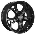 Диск Khomen 1702 7x17 5*110 Et:40 Dia:67,1 Black