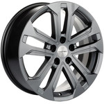 Диск Khomen 1803 7x18 5*112 Et:43 Dia:57,1 G-Silver