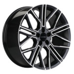 Диск Khomen 2101 9,5x21 5*112 Et:36 Dia:66,6 Black matt-FP