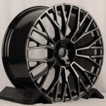 Диск Powcan BK5769 9,5x22 5*112 Et:32 Dia:66,6 BKF black clear (MB-B)