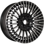 Диск KDW KD1820 7x18 5*108 Et:33 Dia:60,1 Black Front Polished
