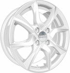 Диск Скад Тулон 6x15 4*100 Et:38 Dia:67,1 алмаз-белый