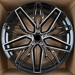 Диск KoKo Kuture YH3045 9x21 5*112 Et:32 Dia:66,6 Black brusch with dark Tint