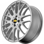 Диск FF FBX452 7x17 4*98 Et:30 Dia:58,6 Silver Mahined Face