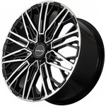 Диск Kipardo 53380J 10x22 5*150 Et:45 Dia:110,1 Black Machined Face