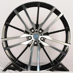 Диск RGW RGW476 9,5x22 5*112 Et:30 Dia:66,6 Gloss Black Machine Face