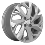 Диск Khomen 1508 6x15 4*100 Et:45 Dia:56,6 F-Silver-FP