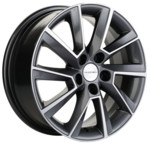 Диск Khomen 1604 6x16 5*105 Et:39 Dia:56,6 GRAY-FP