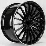 Диск RGW RGW626 10x21 5*112 Et:44 Dia:66,6 Gloss Black Lip Polish