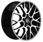 Диск Khomen KHW1818 7x18 5*112 Et:43 Dia:57,1 Black-FP