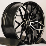 Диск KoKo Kuture FF010 8,5x19 5*112 Et:35 Dia:66,6 Gloss Black+Maching Face