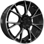 Диск PDW 5407 9,5x19 5*112 Et:33 Dia:66,6 Gloss Black Machine Face