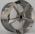 Диск RGW S3192502-83 9,5x22 5*114,3 Et:45 Dia:67,1 Brusched Grey